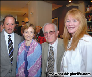 Abbe Lowell, Christina Moustakis, Edward Taylor and Molly Meegan