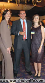Michele Bisceglie, Karim Chrobog and Carolina Furukrona