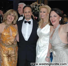 Edi Guitierez with Kuwait Amb. Salem and Rima Al-Sabah and Grace Bender