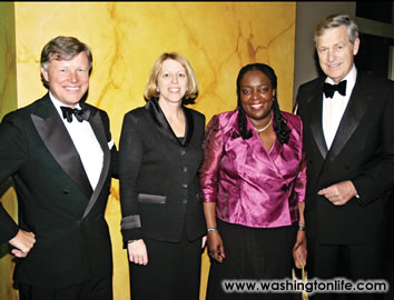 ABN AMRO Chair Rijkman Groenink, Beth Lowery, Sandra Taylor and Tim Wirth