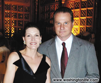 Gail Percy and Wade Davis