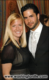 Christina Wilkie and Amin Salam