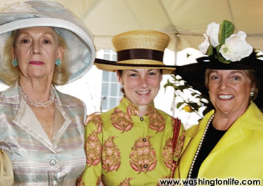 Betsy Rea, Georgina Horsey and Carrie Queenan