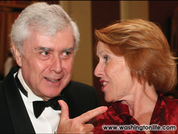 Former Spanish Amb. Javier Ruperez and Marcia Carlucci