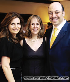 Luma Kawar, Isabel Ernst and Amb. Karim Kawar