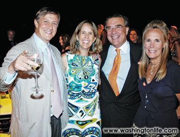 Anthony Lanier, Isabel Ernst, Davis and Lynda Camalier