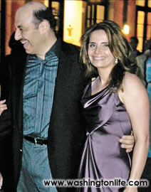 Amb. Karim and Luma Kawar