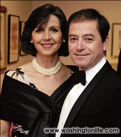 Nada Pejak Simonyi and Hungarian Amb. András Simonyi