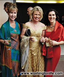 Jill Martin, Charlotte Buxton and Darcy Honker