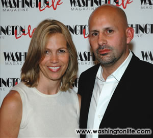 Anne Kallin Zehren and Ceviche owner Mauricio Fraga-Rosenfeld