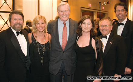 Canadian Ambassador Michael Wilson flanked by Glen Howard, Tina Alster, Terry Colli, Kurt Crowl and Robyn Redfield