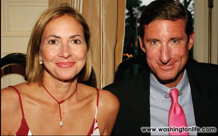 Maria Elena Fisher and Larry Fisher