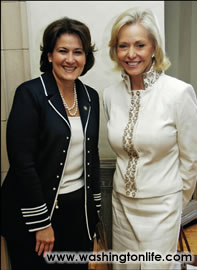 Anita McBride and Mary Ourisman